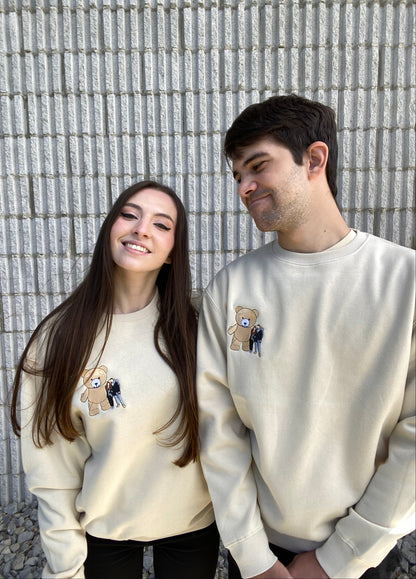 PACK 2 SUDADERAS PERSONALIZADAS CON MISMO DISEÑO