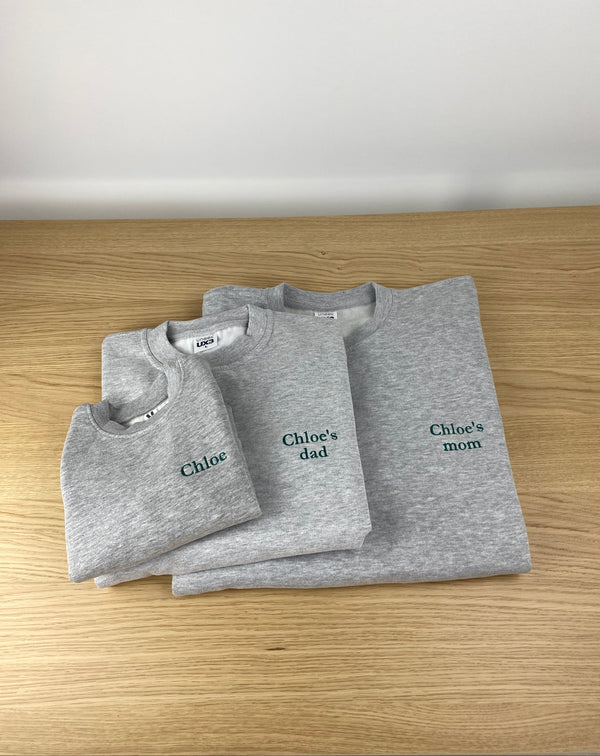 SUDADERA - TEXTO PERSONALIZADO