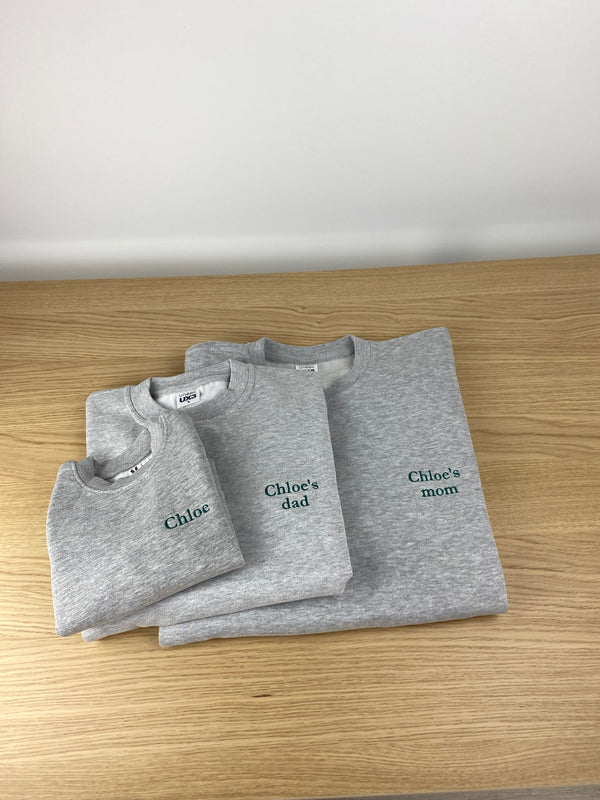 SUDADERA - TEXTO PERSONALIZADO