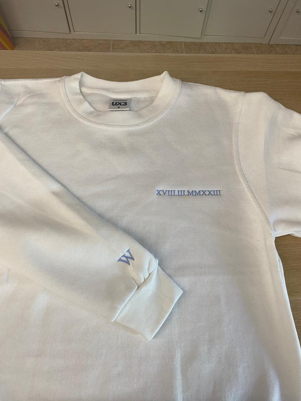 SUDADERA PERSONALIZADA - FECHA