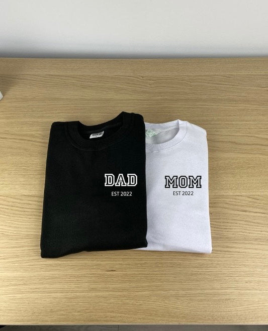 SUDADERAS PERSONALIZADAS MOM/DAD