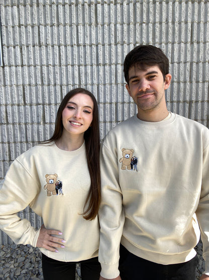 PACK 2 SUDADERAS PERSONALIZADAS CON MISMO DISEÑO