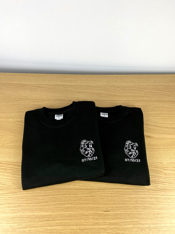 SUDADERA PERSONALIZADA CORAZÓN